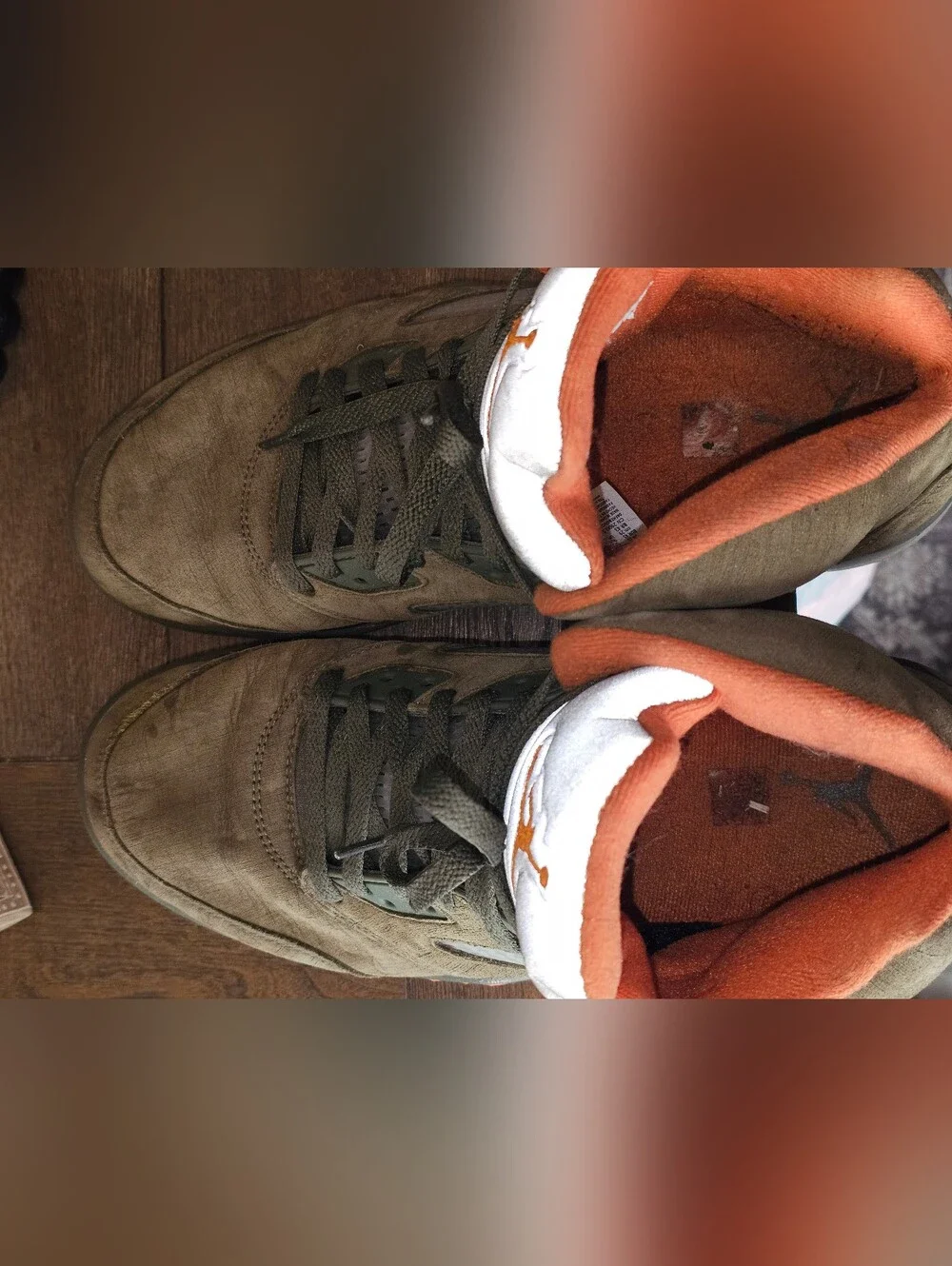 Mens Air Jordan 5 Retro 2024 Olive